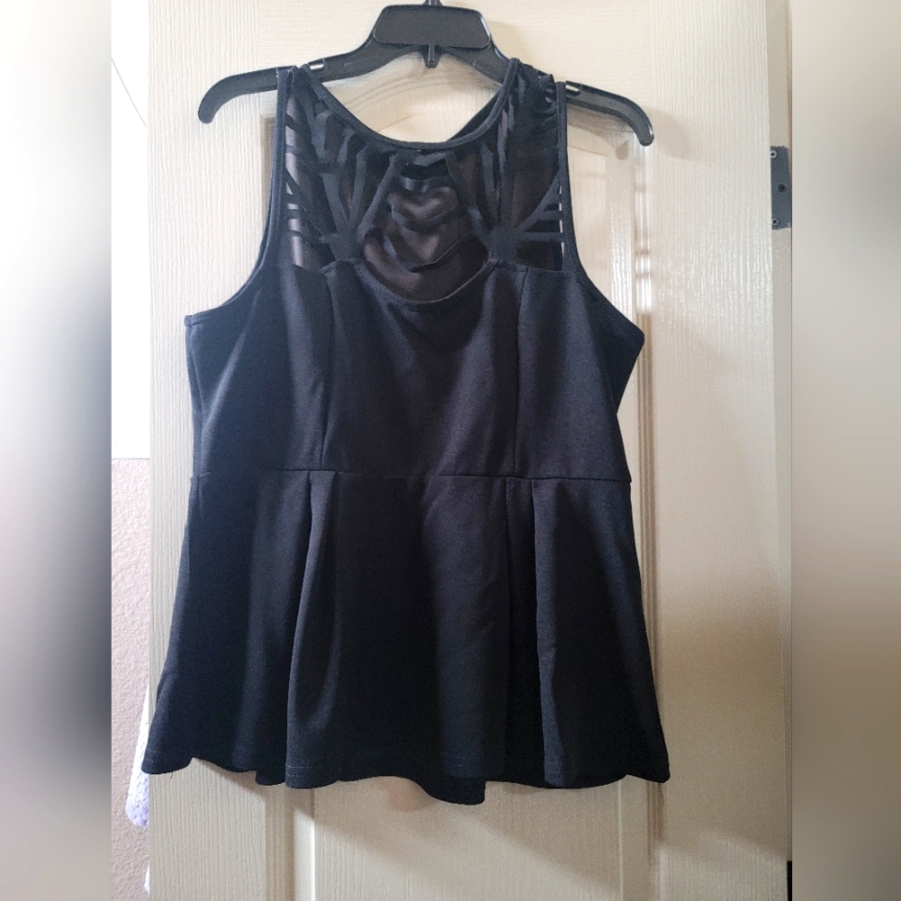Shein peplum top